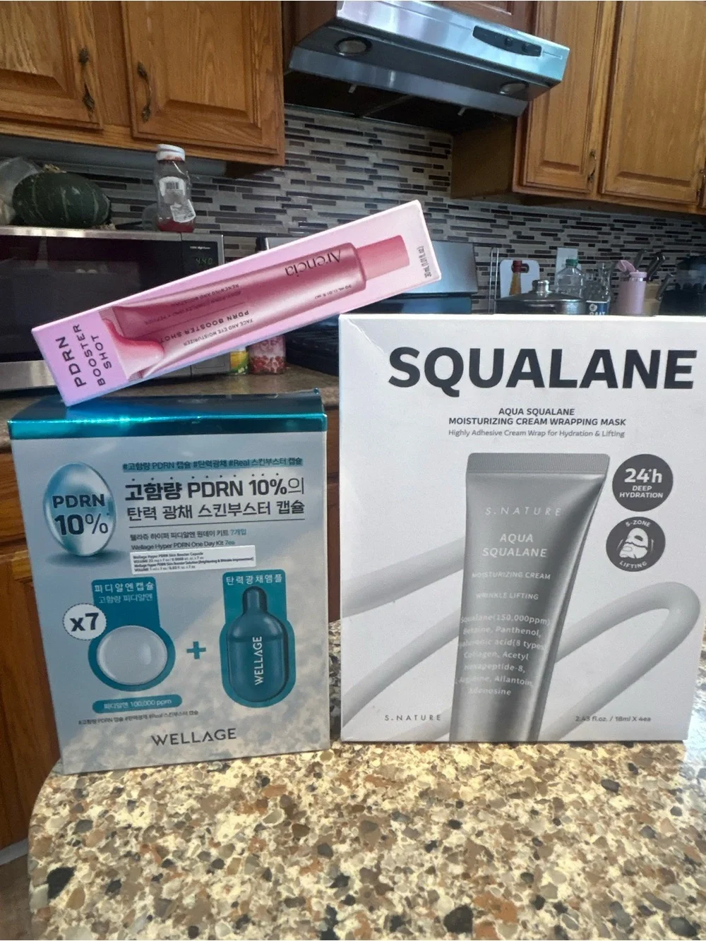 Aqua Squalane Moisturizing Cream Mask - White